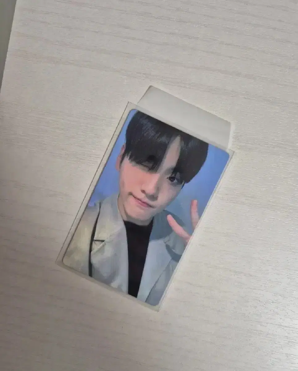 TXT Survey soobin Weverse Japan FC photocard WTS