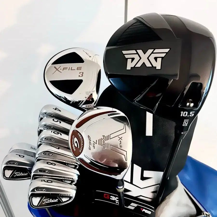 [급매!] PXG 타이틀리스트 (경량스틸) 특A급! 골프채 풀세트