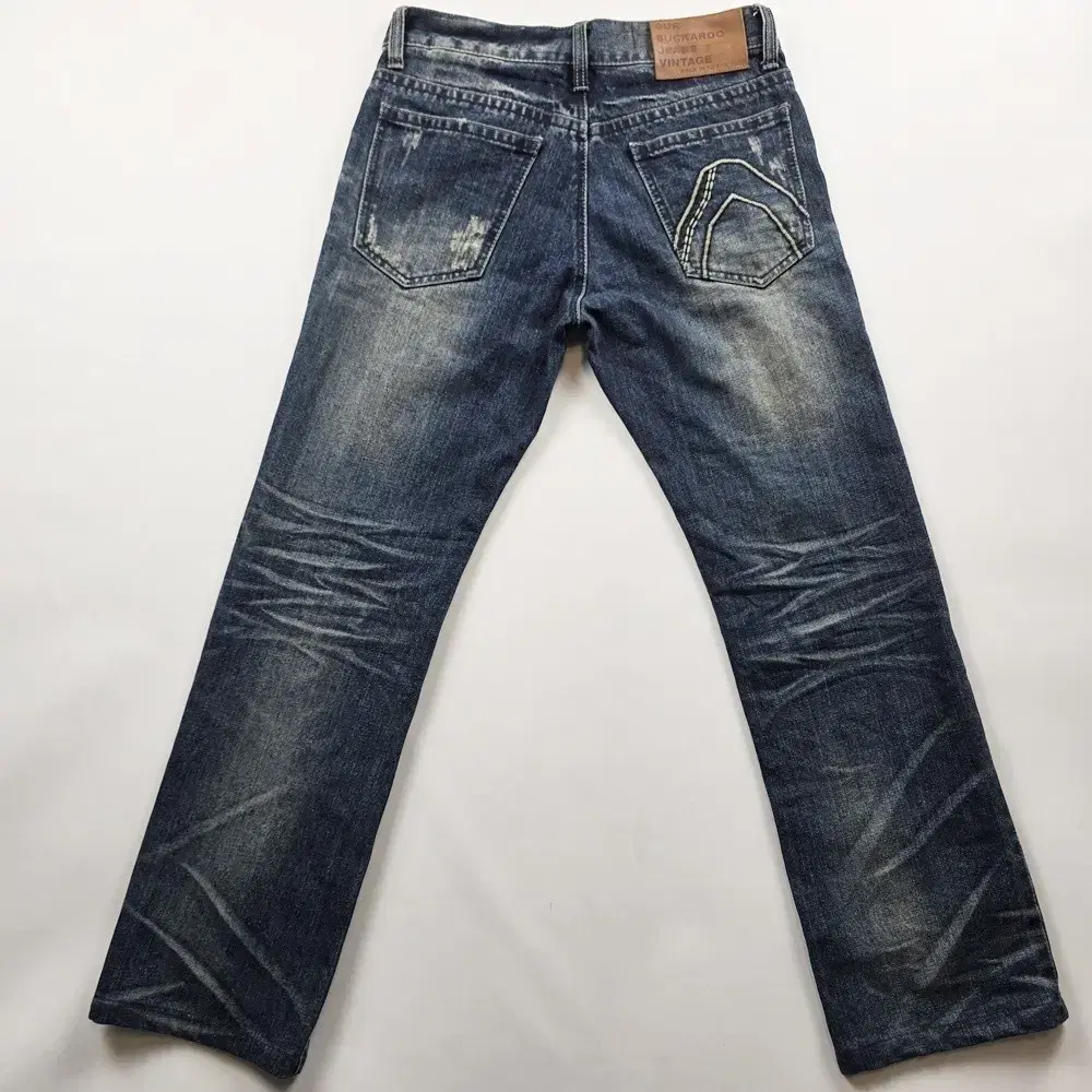 Bucker LEW Jeans Straight Wash Denim Size 30 NO.7253