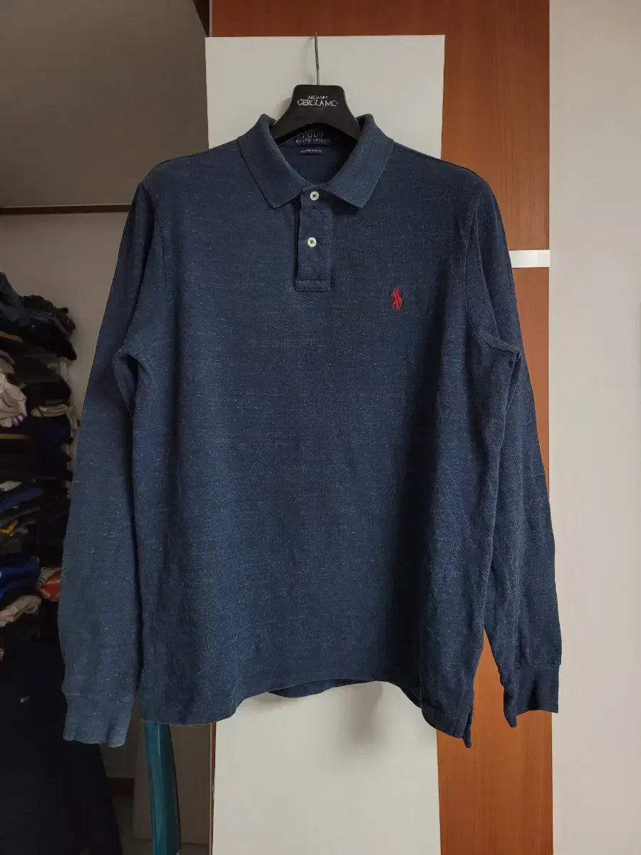 Polo kara Long Sleeve Tee Men's L