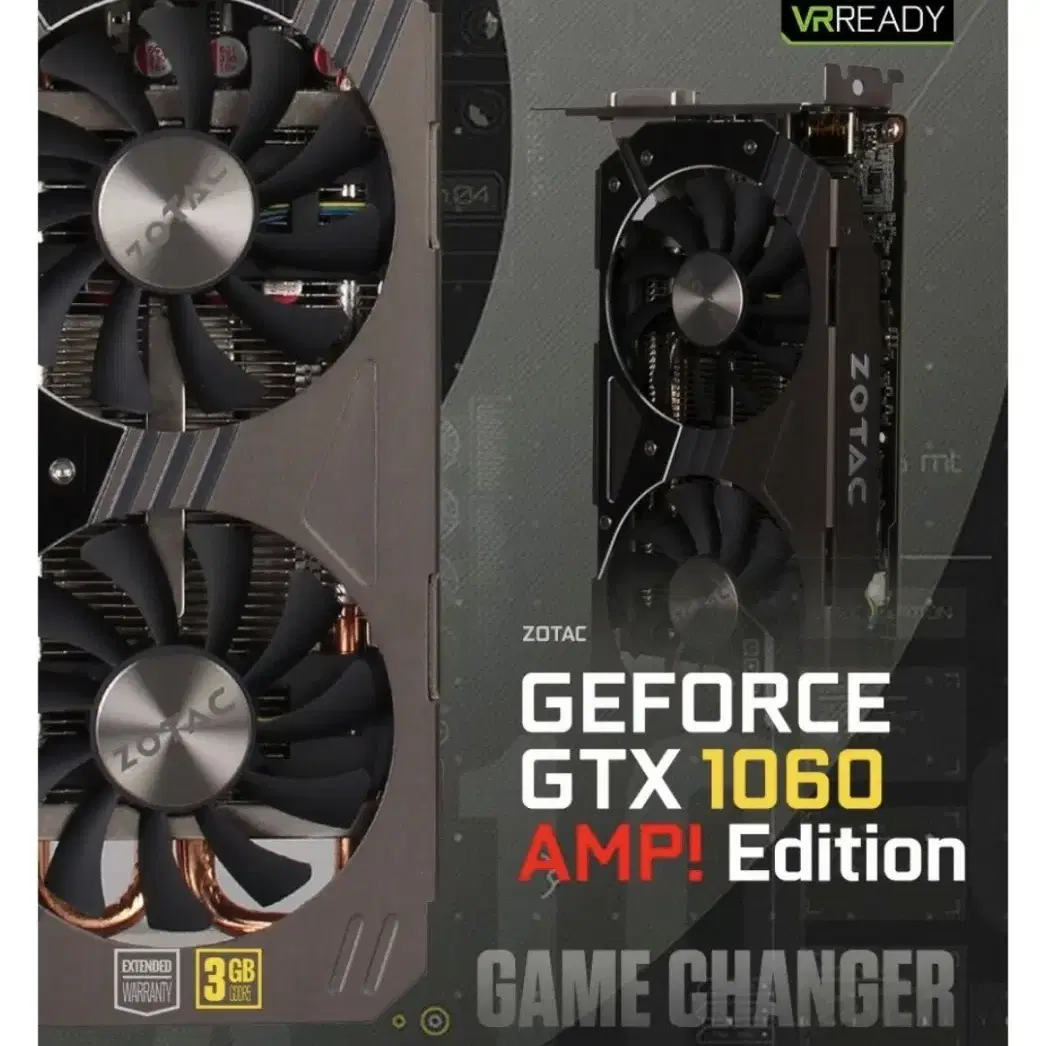 택포) ZOTAC 조택 GTX1060 AMP! Edition 3GB