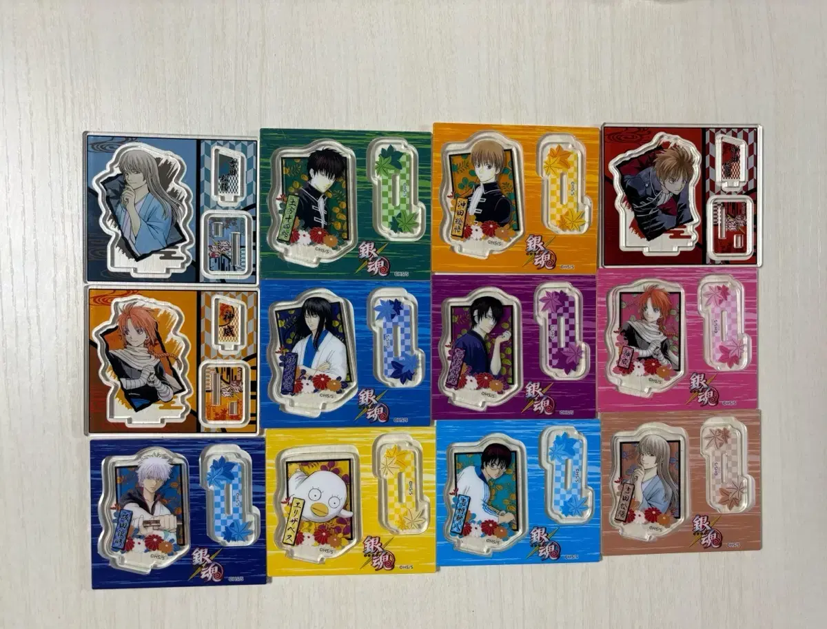 Bulk) Gintama Jungle Shop Jump Shop FiguresAcrylic Gintoki Hijikata Sogo Kamuizura