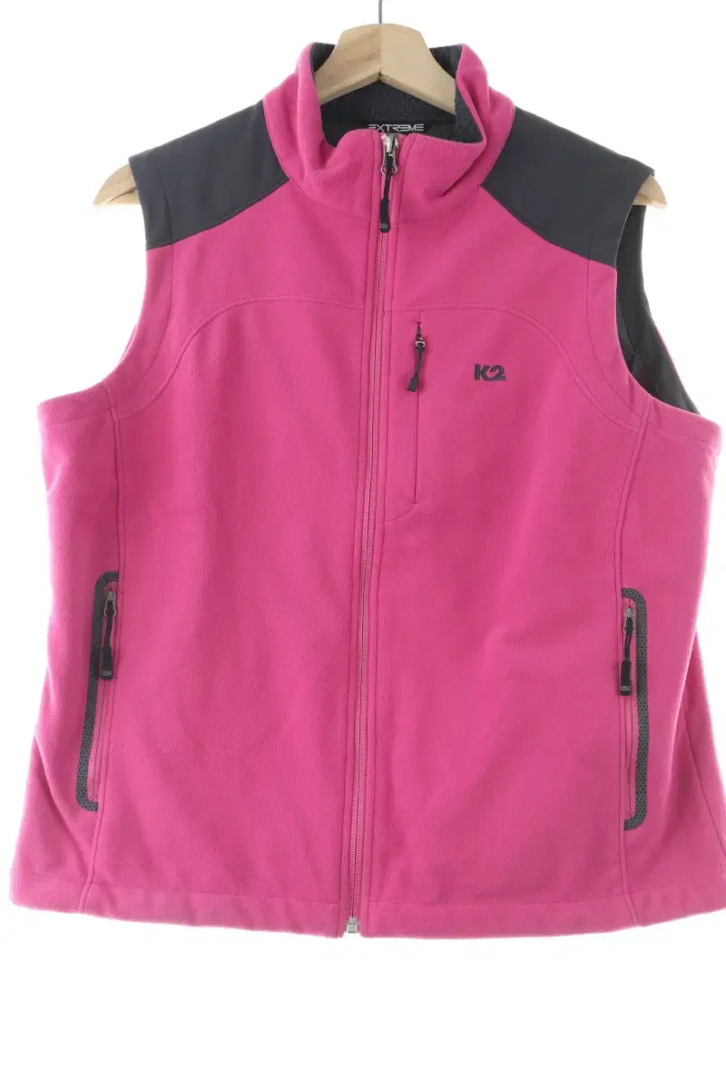 (L) K2 K-Two kara Long Sleeve T-Shirt Pink Vest Old School-104E0