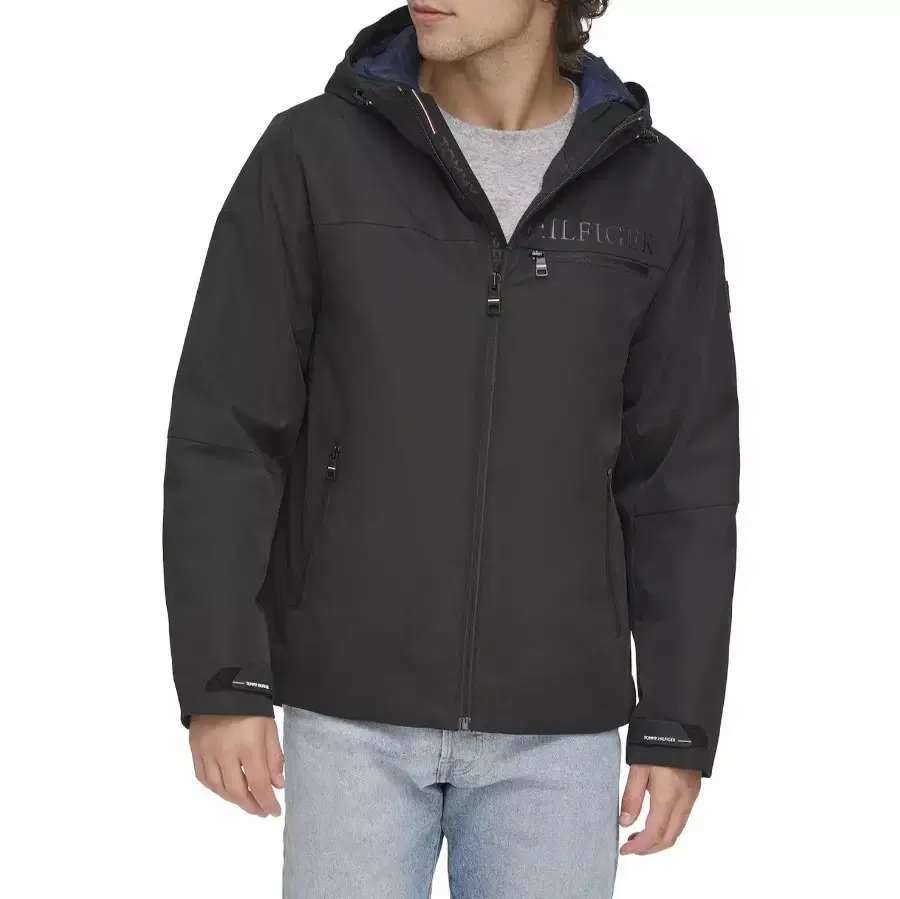 Men's Mihilfiger Flex Tech Hooded Waterproof Windbreaker