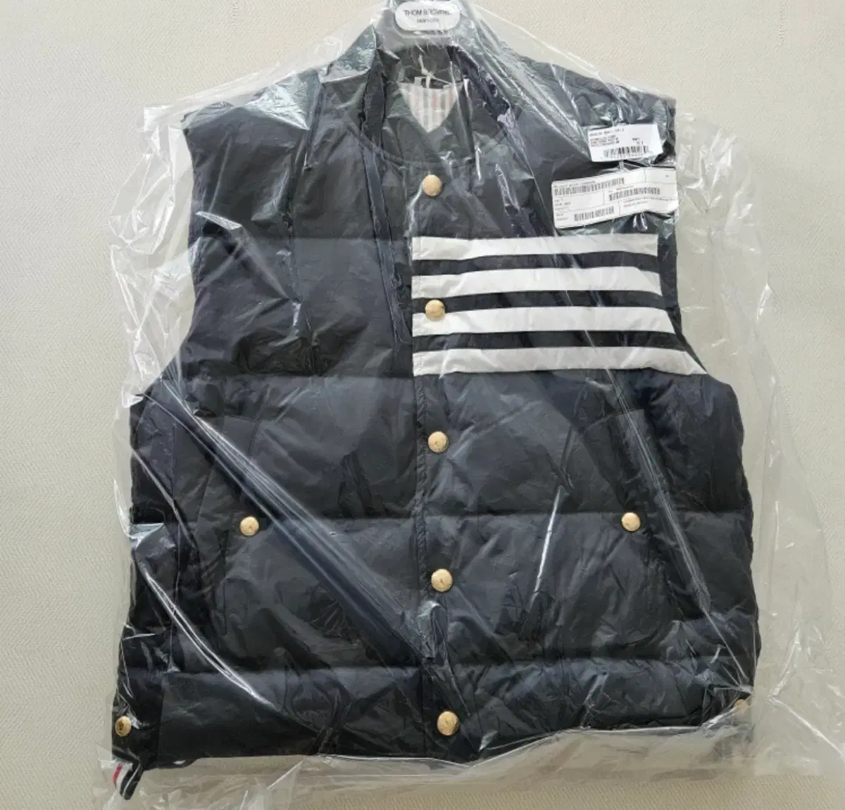 [NEW/2]Thom Browne Goose Padded Vest