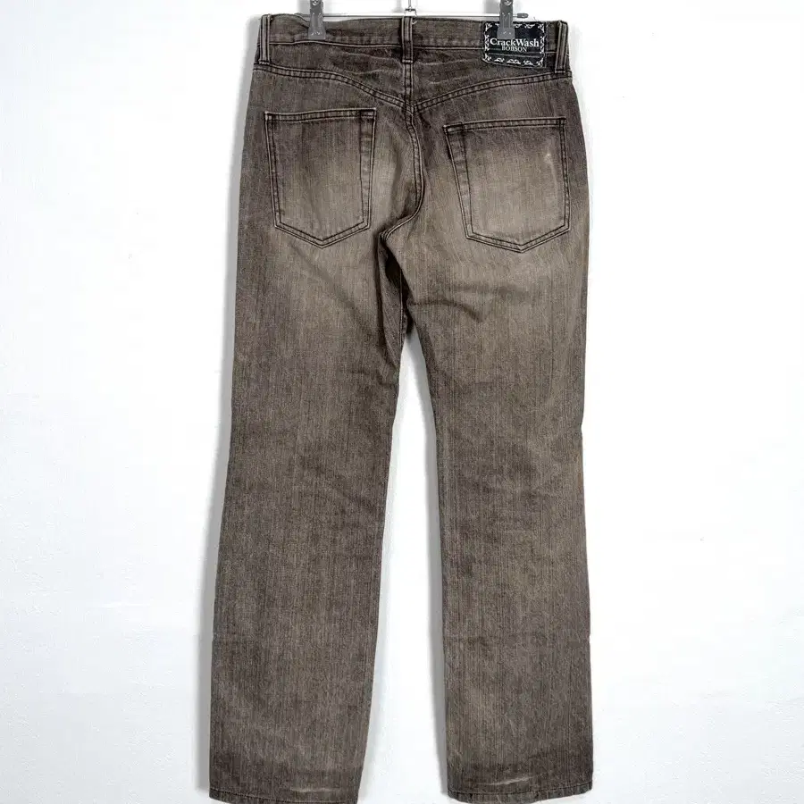 Bobson crackwash denim pants