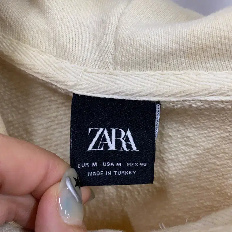 자라 ZARA 타이다이 캐쥬얼 후드티 105 S03929