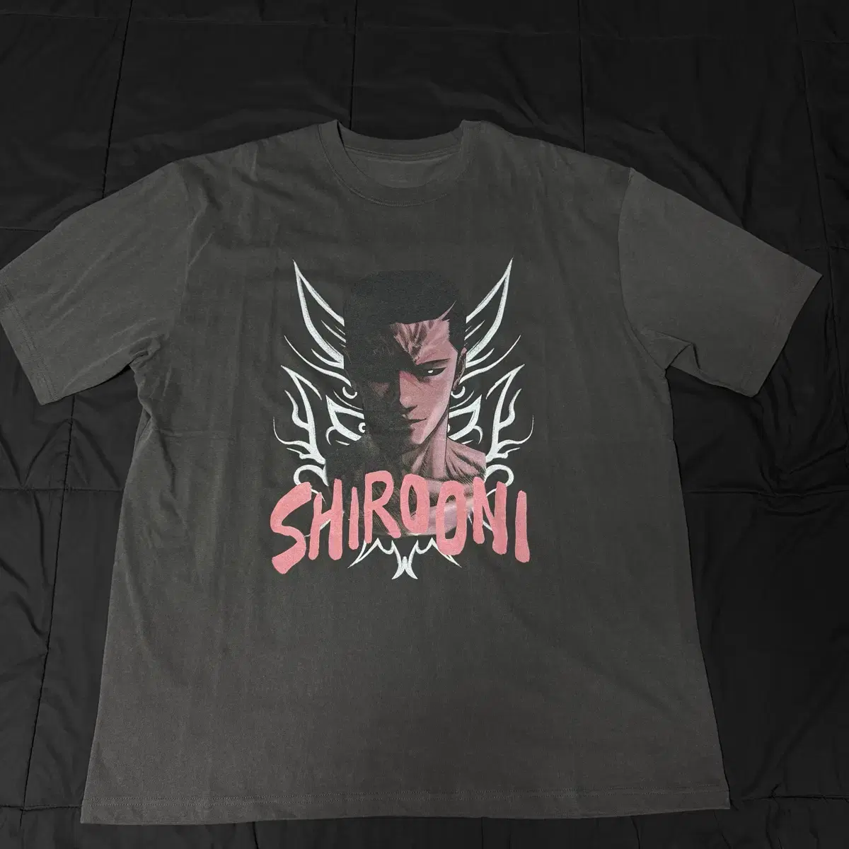 Outside Zuu Goods pop up Jonggeon T-shirt