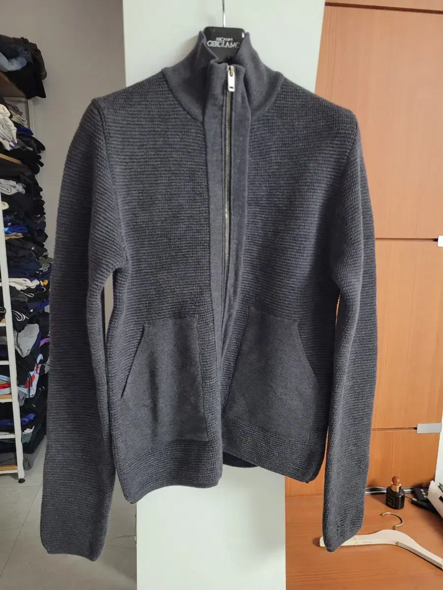 Zegna Knit Zip-Up Men's S