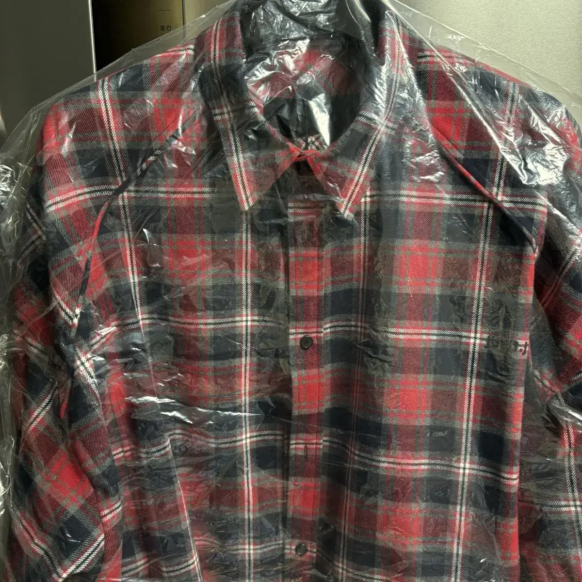 [52]Junji 24FW Red Check Shirt