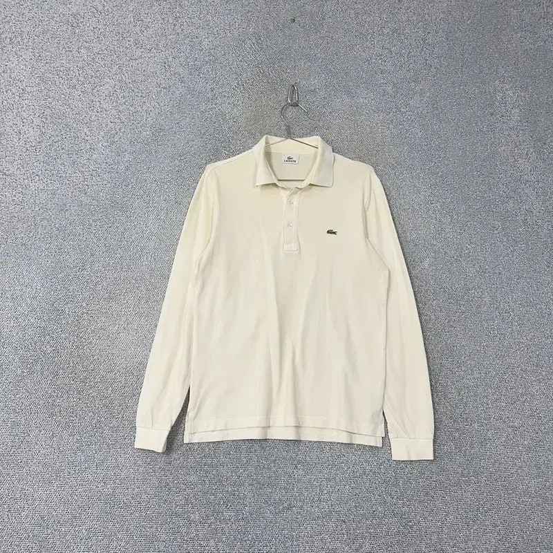 Lacoste Logo White Long-sleeved Karati 95