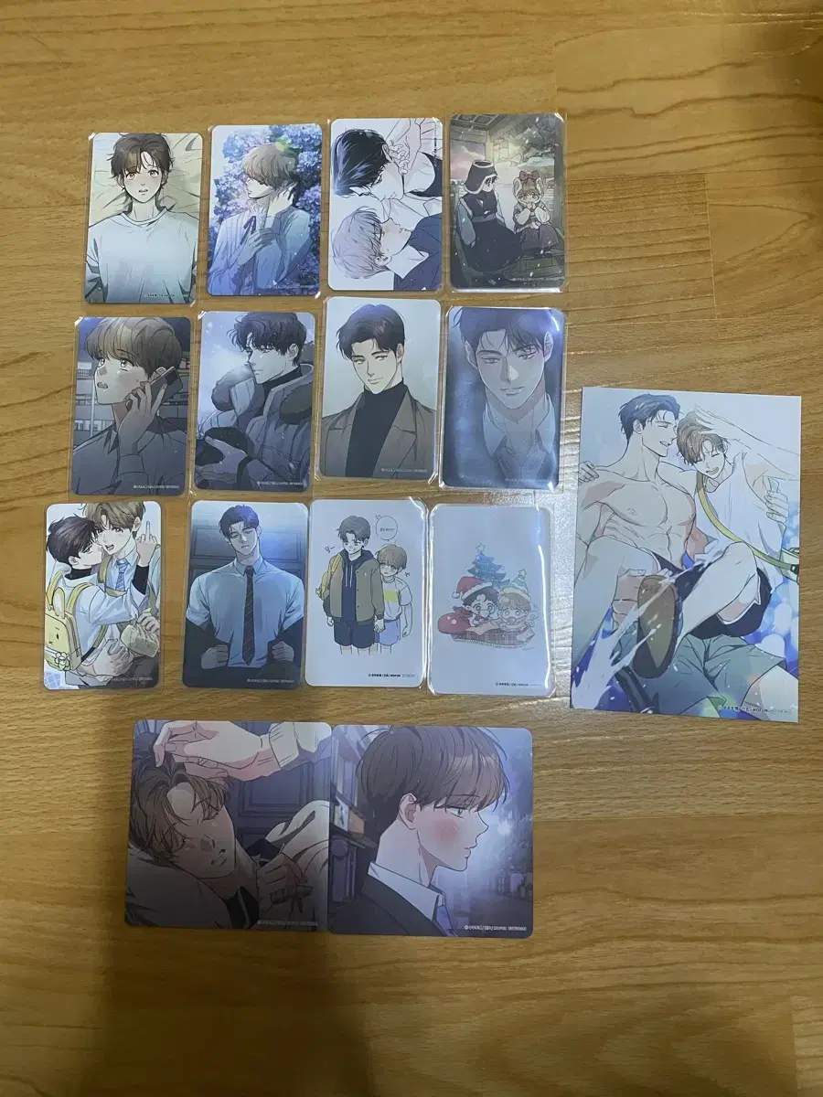 An unwritten and unintentional love story postcard photocard