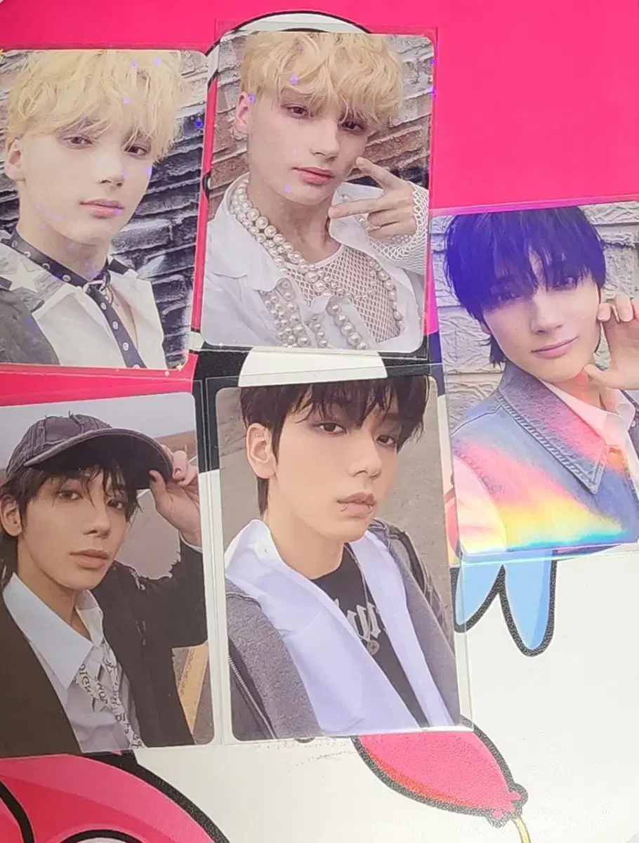 TXT HUNNING taehyun soobin photocard FREE FALL SANCTUARY pre-order benefit