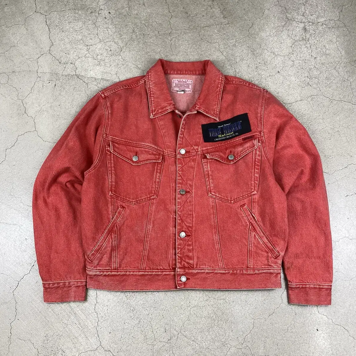 Jodash Pigmented Denim Trucker Jacket (103)