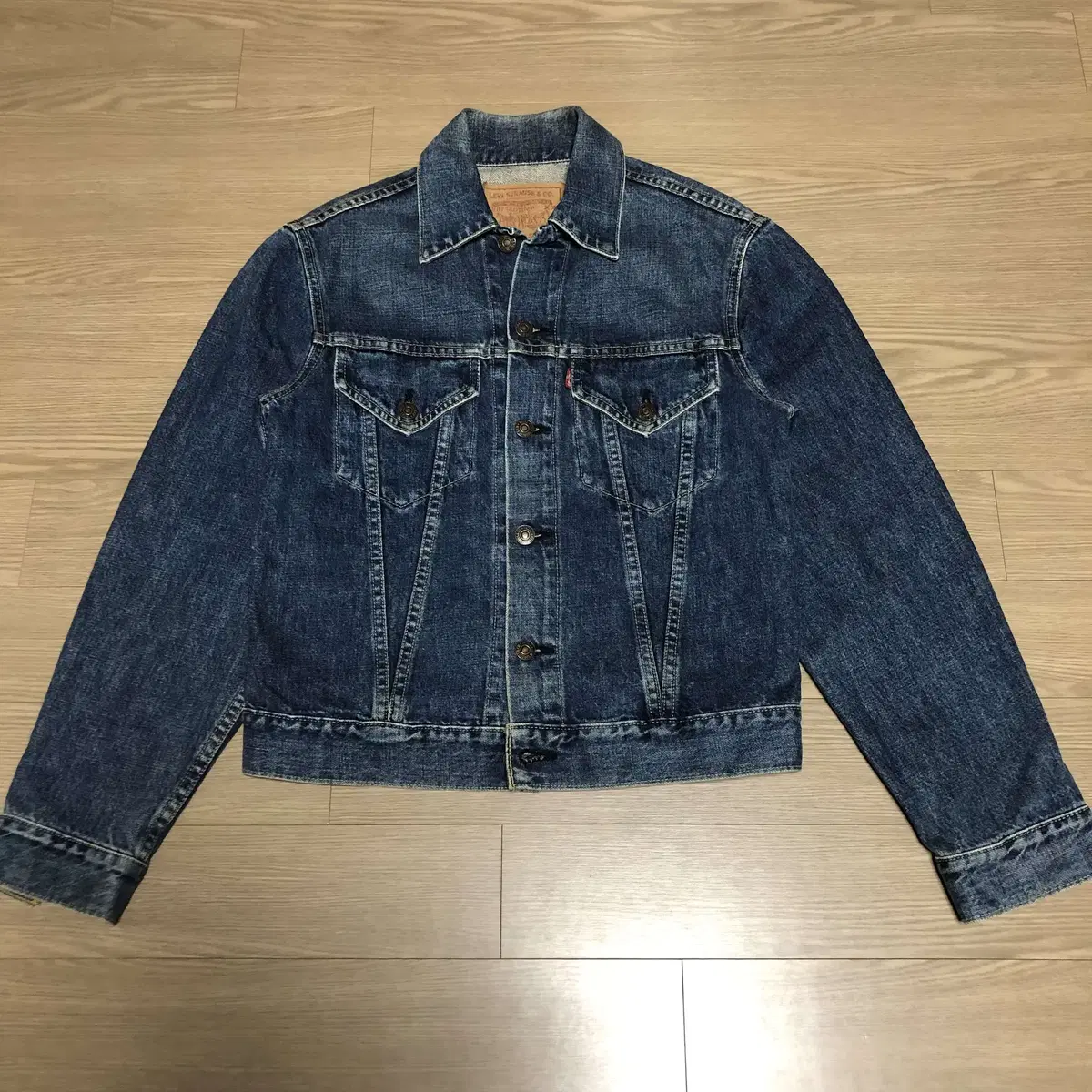 36) 90's Levi's Big E 71557 3rd Generation Denim Jacket 3rd Jacket