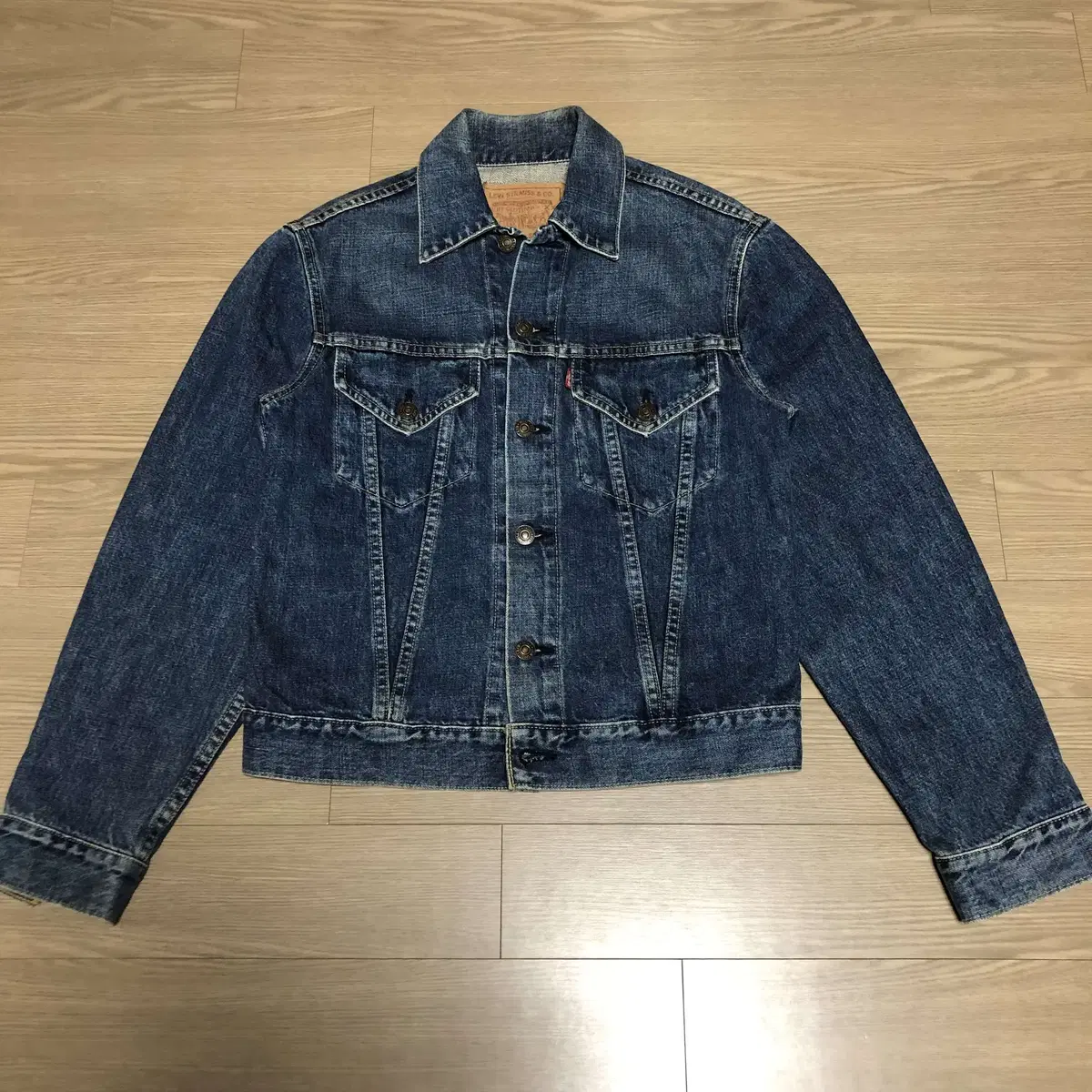 36) 90's Levi's Big E 71557 3rd Generation Denim Jacket 3rd Jacket