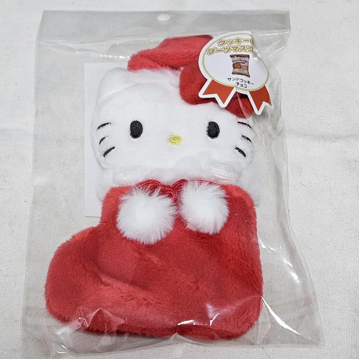 San Rio Hello Kitty Christmas Stocking Mascot Holder Doll