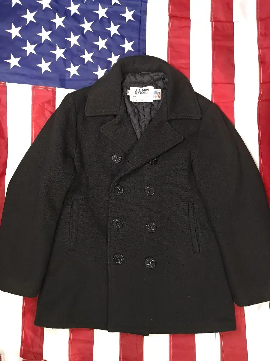 Original Short US Navy Double Wool Peacoat