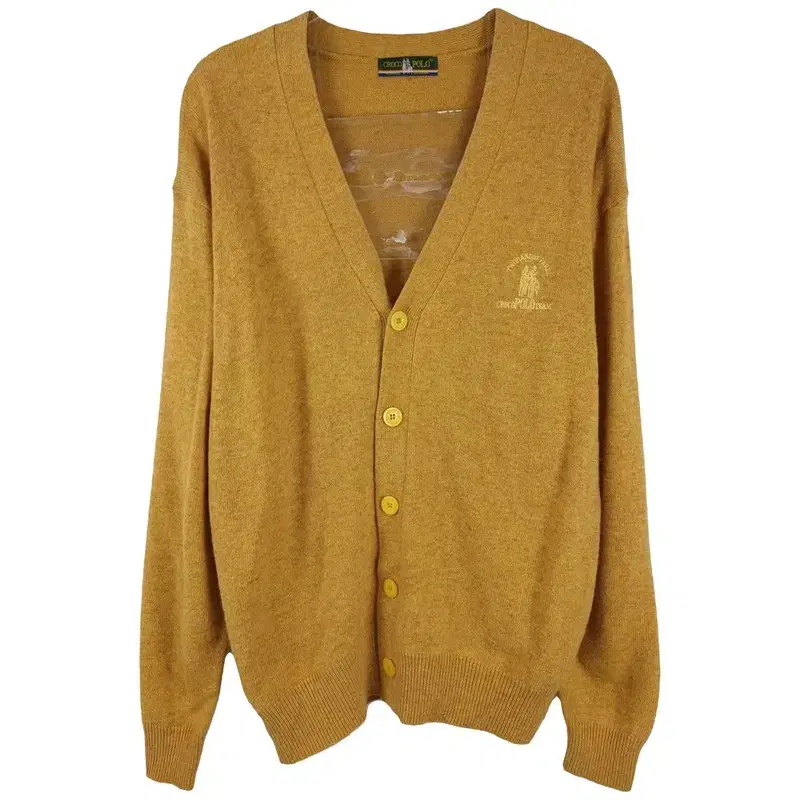 Manwanshop Vintage Overfit V-Neck Knit Cardigan M04619