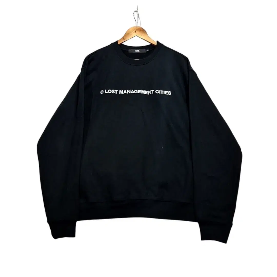 [XL]LMC Lettering Logo Overfit Man-To-Man (Wanwon Shop)