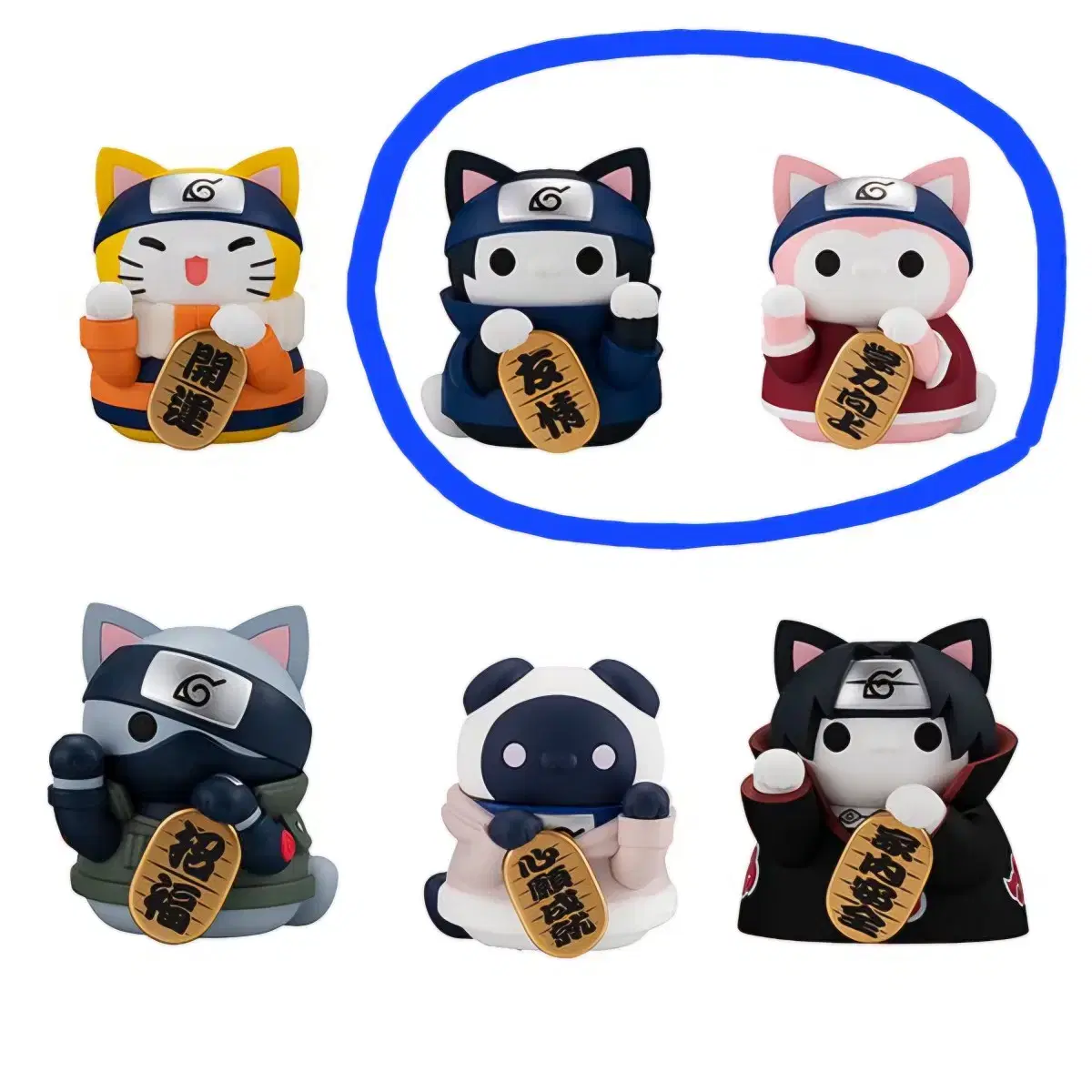 Naruto Naruto Sasuke sakura Manekineko 1st Kunutsu sell WTS