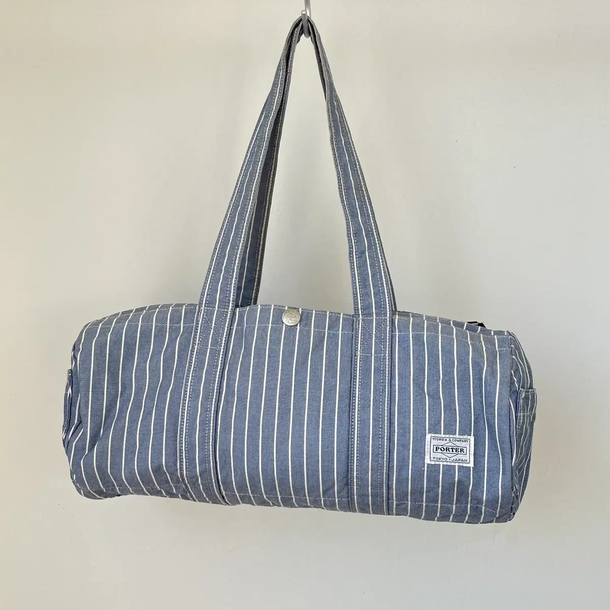 PORTER 70th Aniversary stripe tote Bag