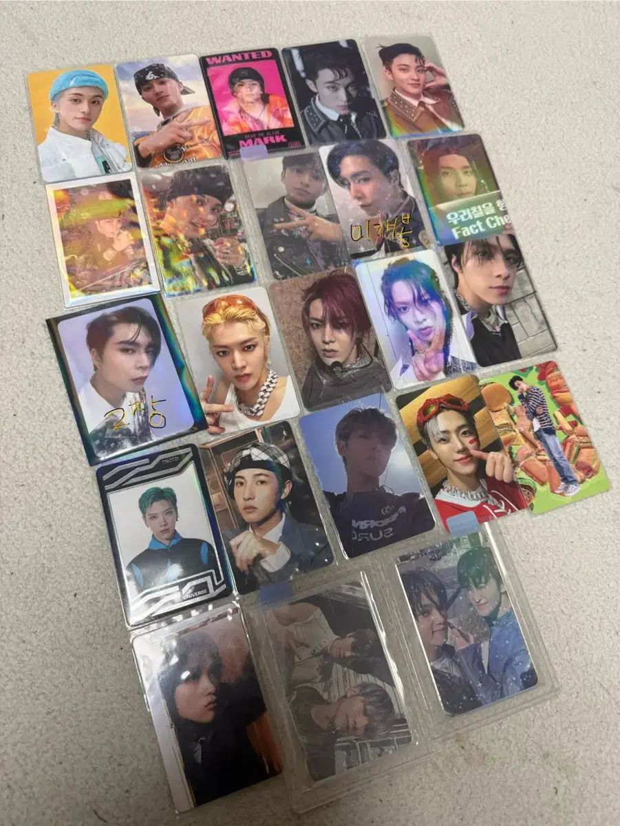 NCT photocard sells in bulk (25 sheets)