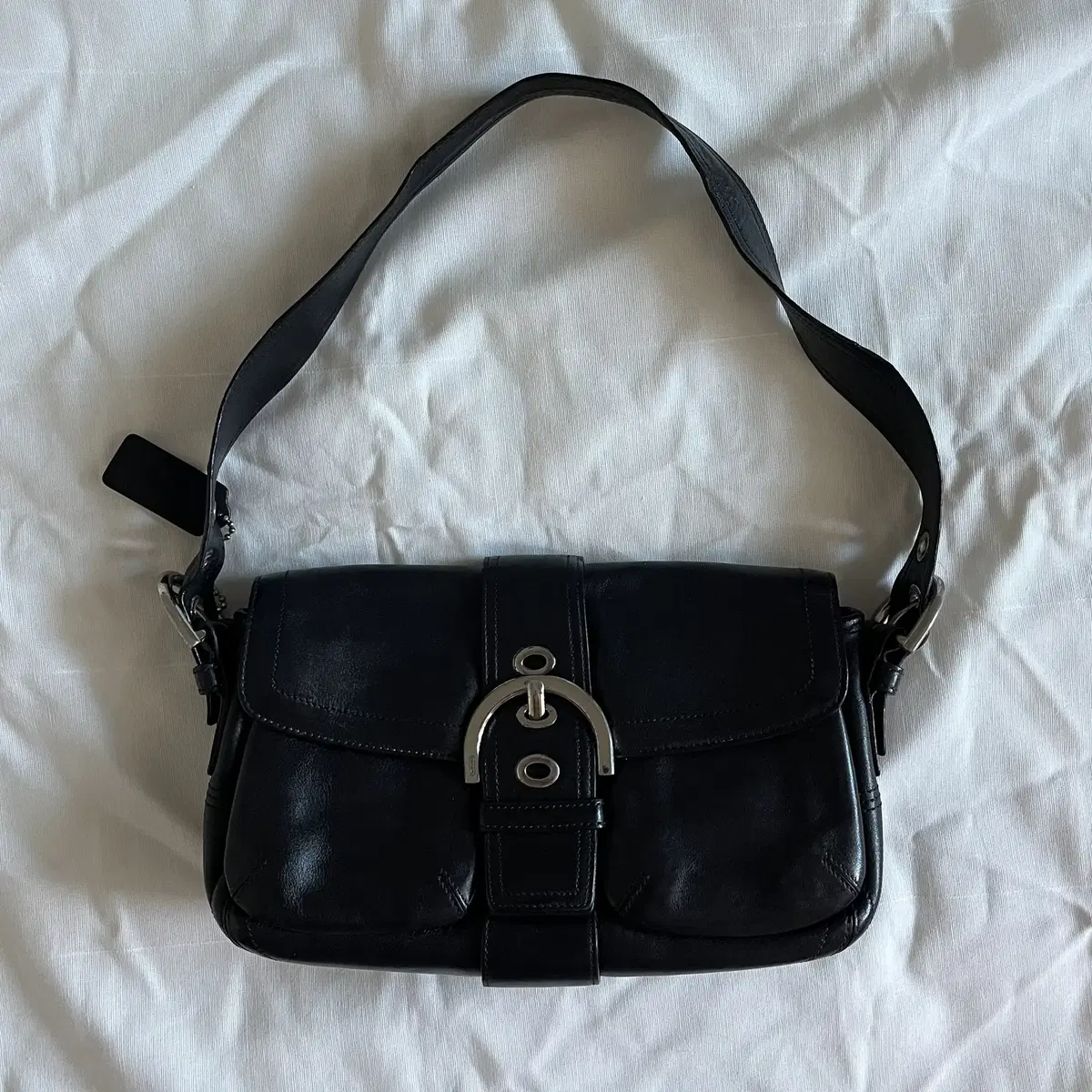 COACH 00's leather Baguette Shoulder Bag