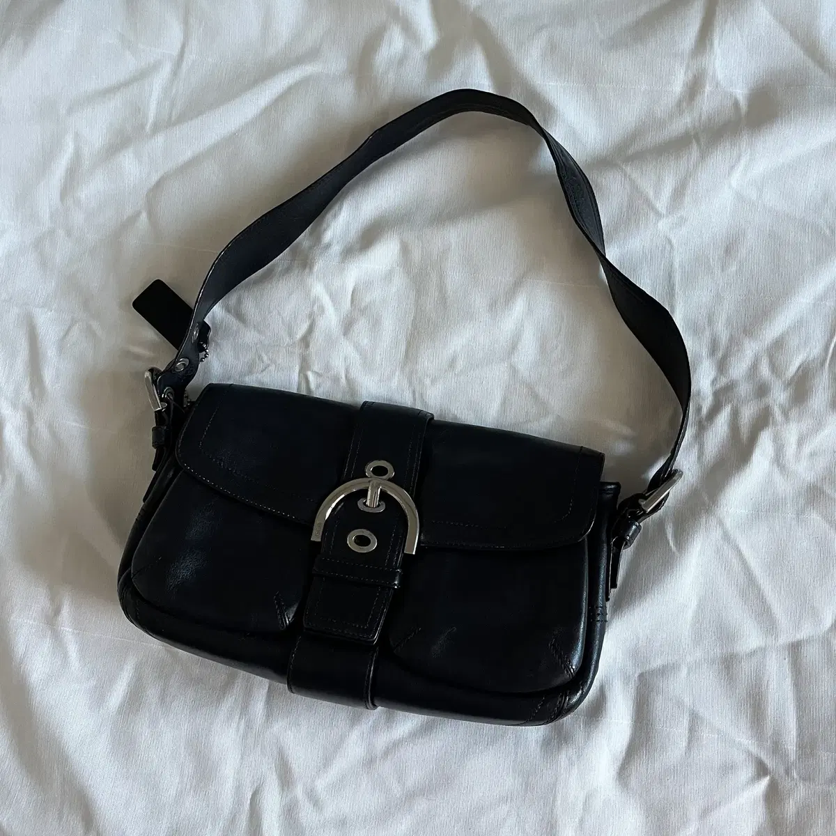 COACH 00's leather Baguette Shoulder Bag