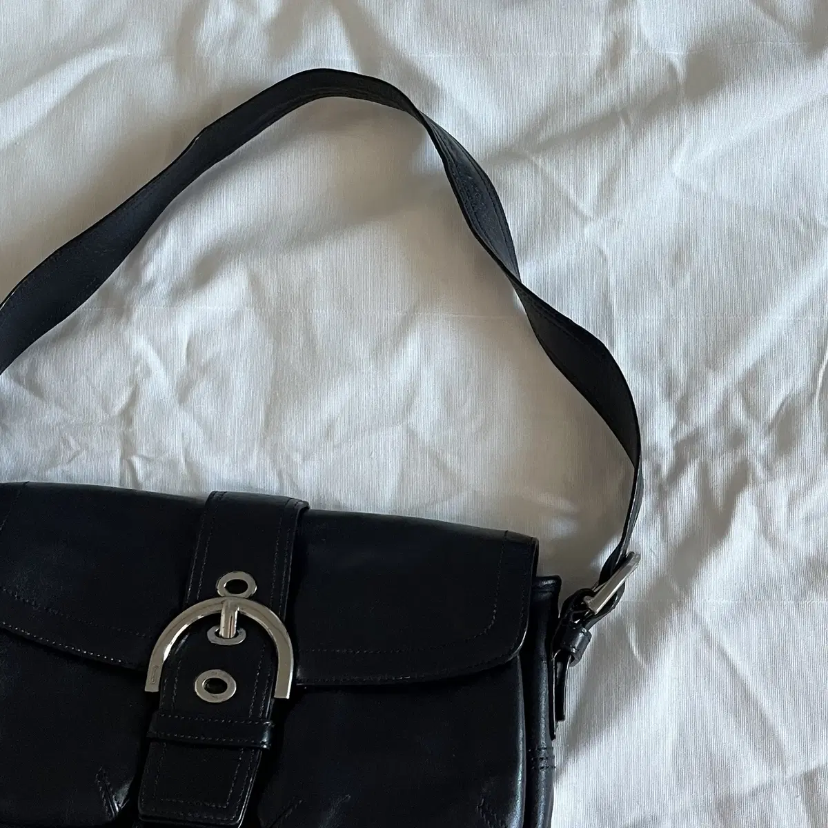 COACH 00's leather Baguette Shoulder Bag