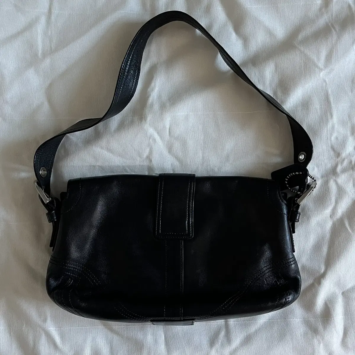 COACH 00's leather Baguette Shoulder Bag