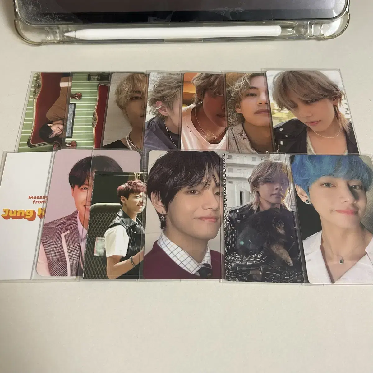 bangtan v j-hope kim taehyung jung hoseok jungkook persona mapsol sangnam layover photocard