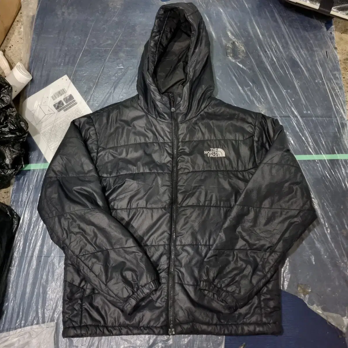 00S The North Face Hooded Lightweight Padded Primaloft Hoodie