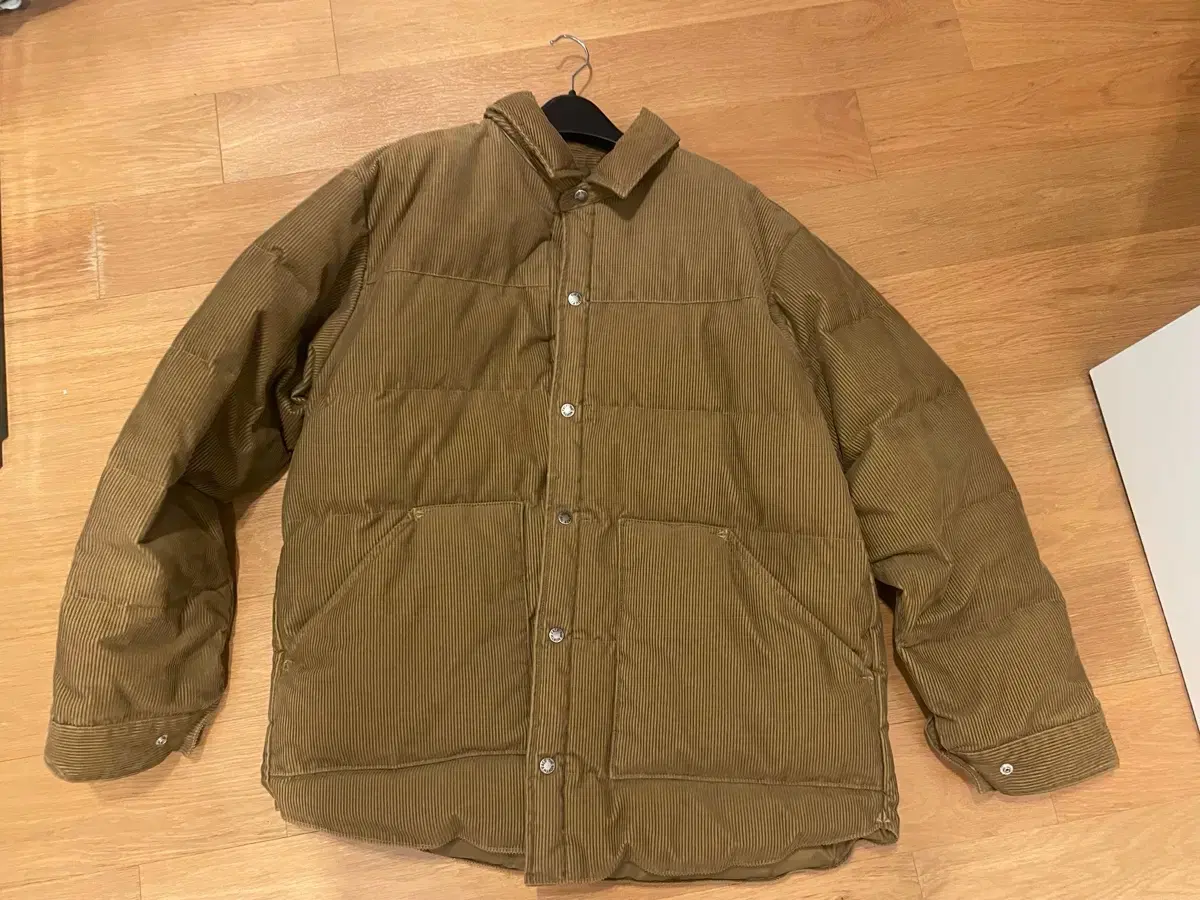 The North Face Perlabel Nanamika Brown Corduroy Puffer