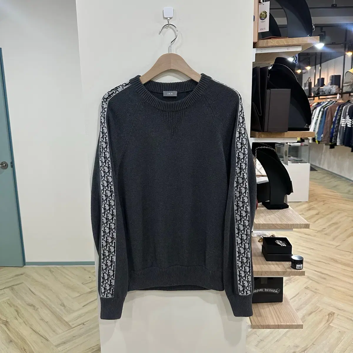 [S] Dior Oblique insert knit