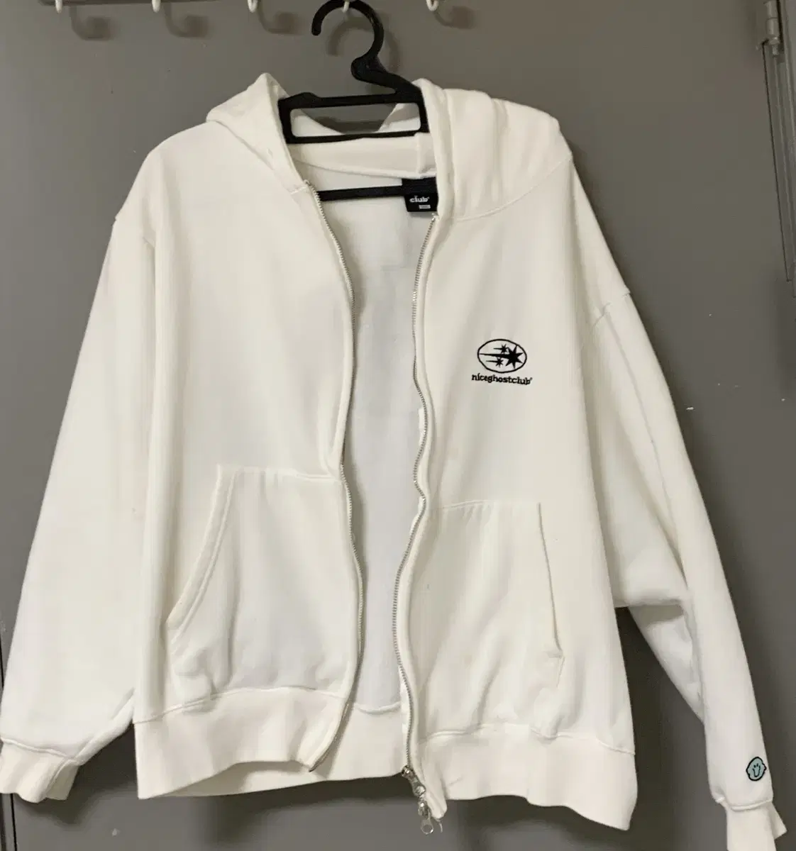 Nice Ghost Club Hooded Zip Up