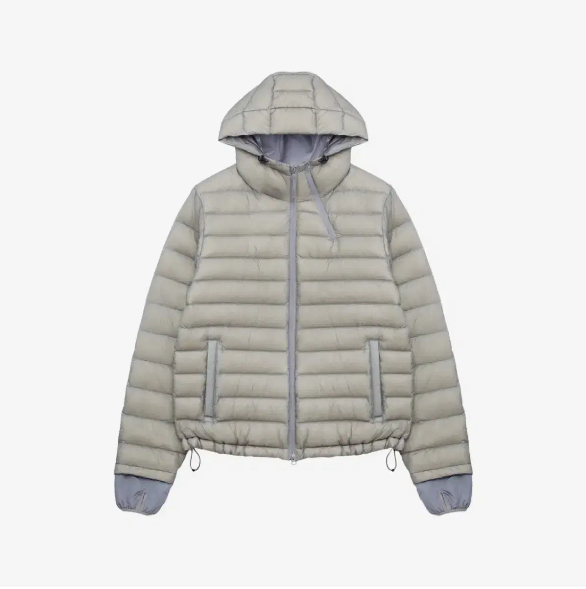 San San Gear Surfix Puffer Jacket Gray 24FW