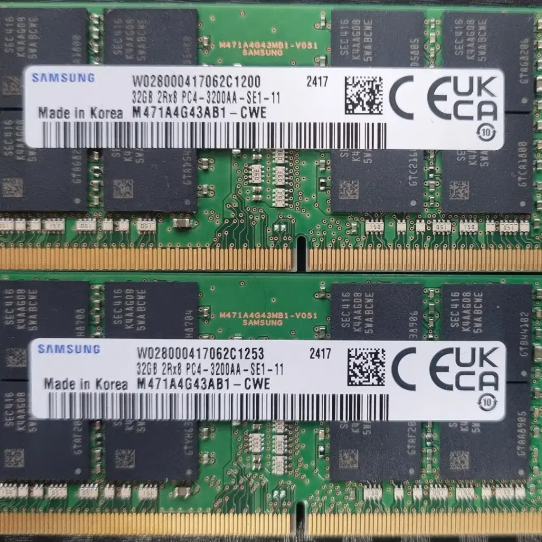 노트북램 DDR4 32GB