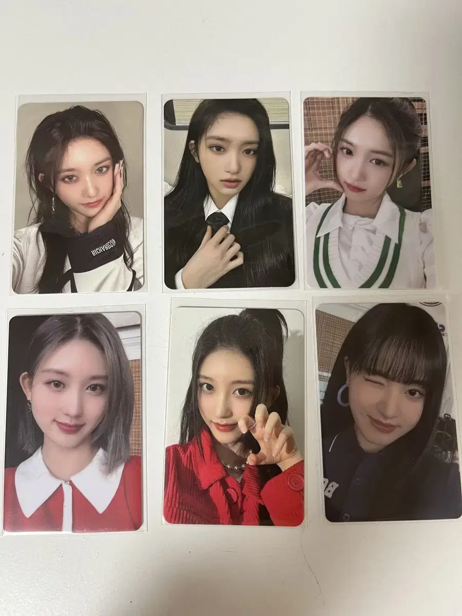 ive leeseo gaeul lizphotocard