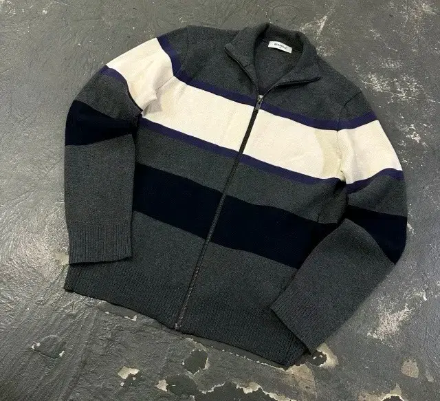 Beanpole knit jacket Knitted zip-up jacket 100/L