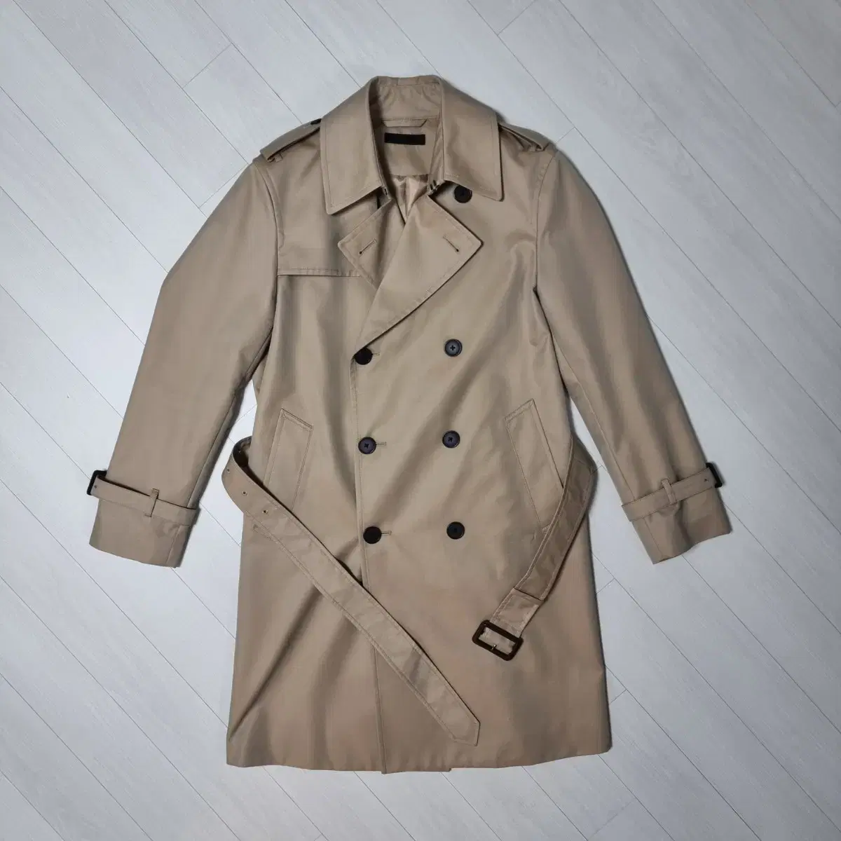 [XS_Beige] UNIQLO Trench Coat