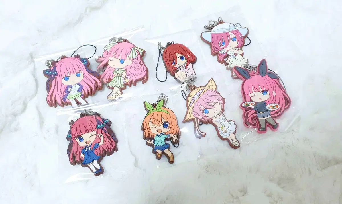 Bride of Fifths Nakano Ninomiku Rubber Strap Ichibankuji Keyring