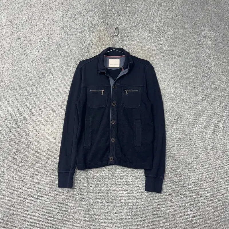 Banana Republic Cotton Navy Button Jacket S