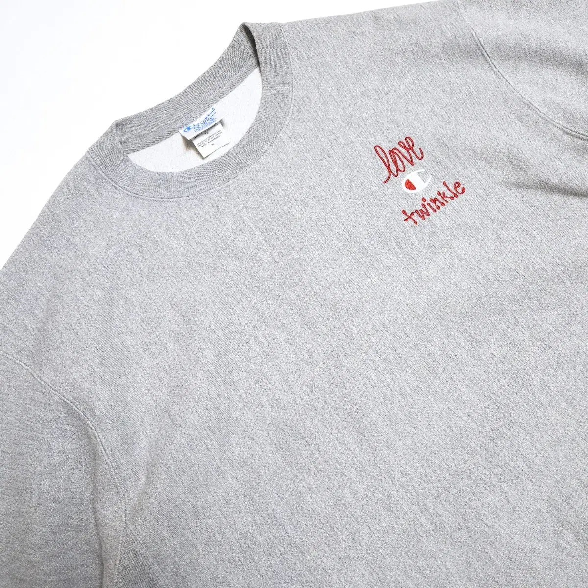 Champion Reverse Weave Brushed Sweatshirt Gray