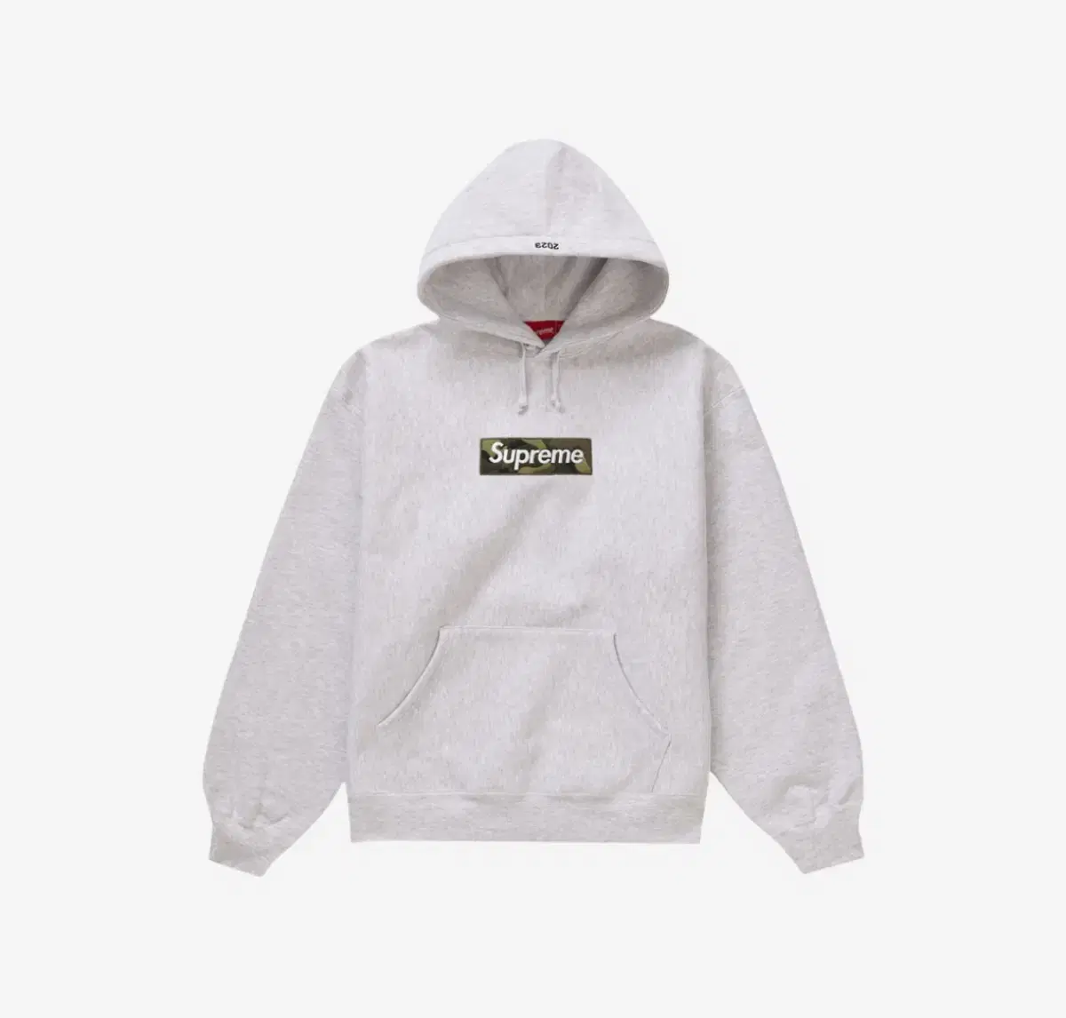 XL 23FW Supreme Box Logo Ash Gray