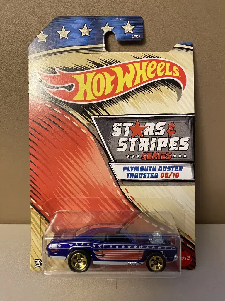 1/64 Hot Wheels Star & Stripes Plymouth Duster