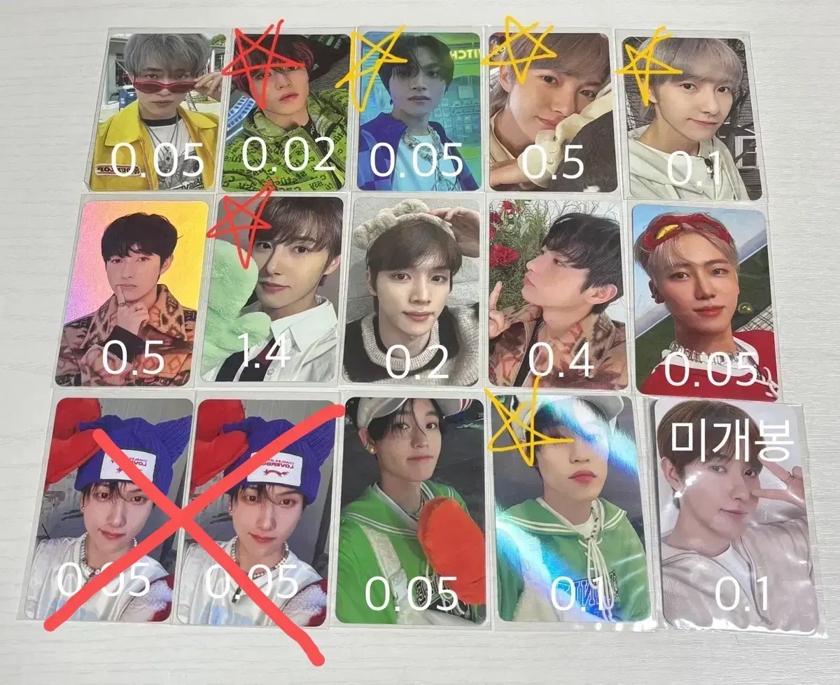 NCT Dream renjun haechan jaemin chenle jisung sungchan photocard sell WTS