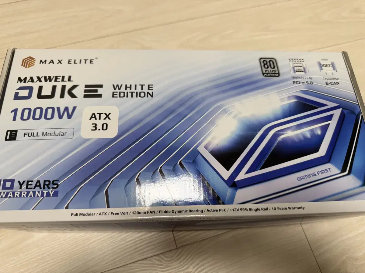 MAXWELL DUKE 1000W 80 플래티넘 ATX 3.0