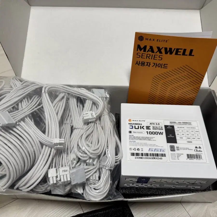 MAXWELL DUKE 1000W 80 플래티넘 ATX 3.0