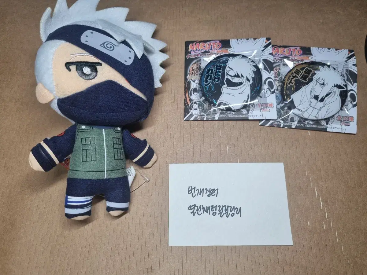 Naruto Hatake Kakashi Tomonui 1st Part Original Can Badge Minato sell WTS